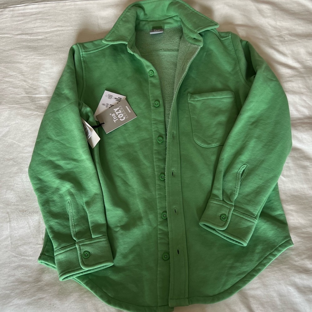 TNA Cozy fleece oversized jacket